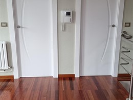 Puertas lacadas blanco nieve